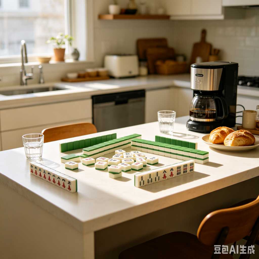 colored mahjong tile racks