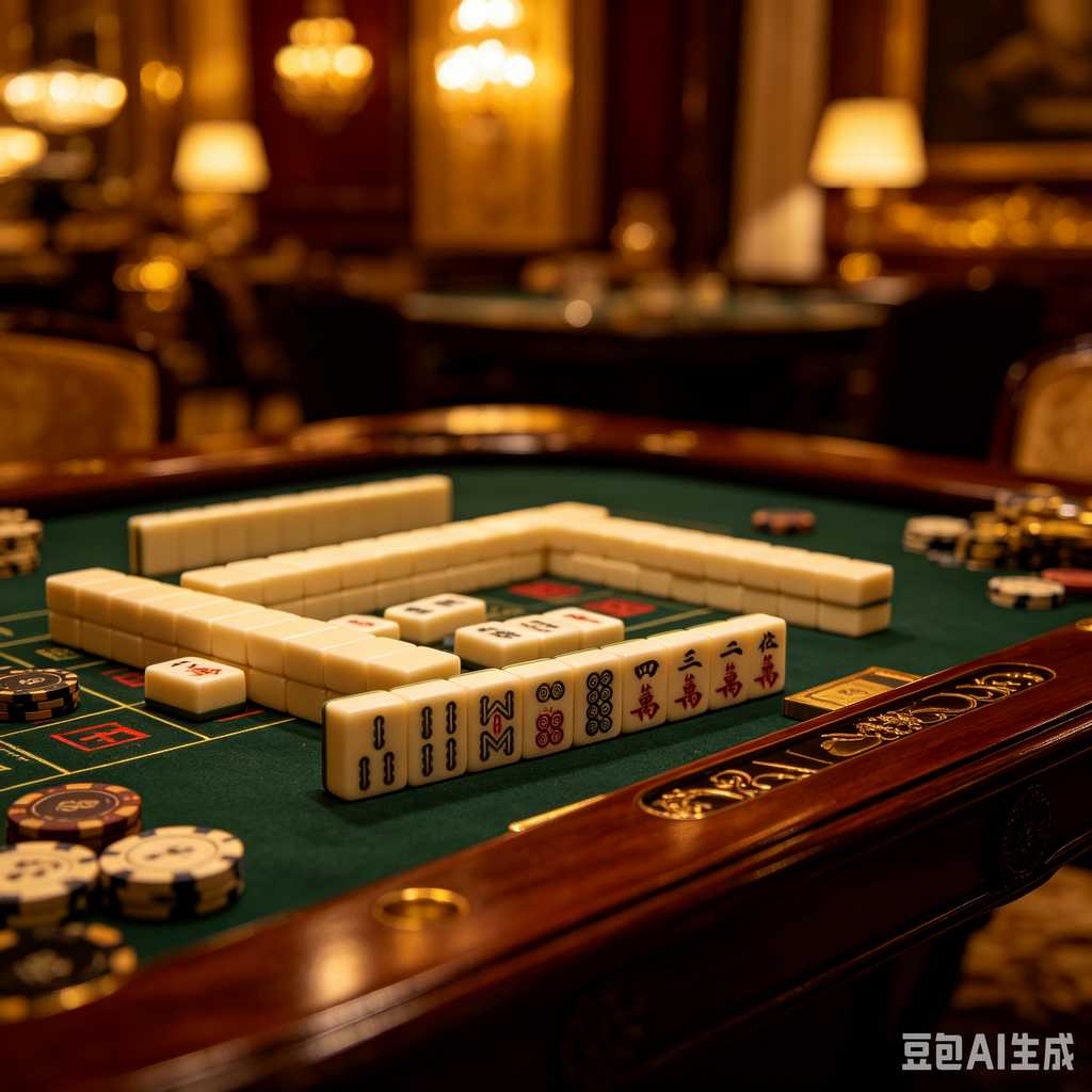 pink crystal mahjong set