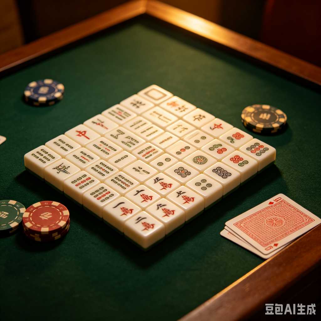 mini mahjong tiles keychain